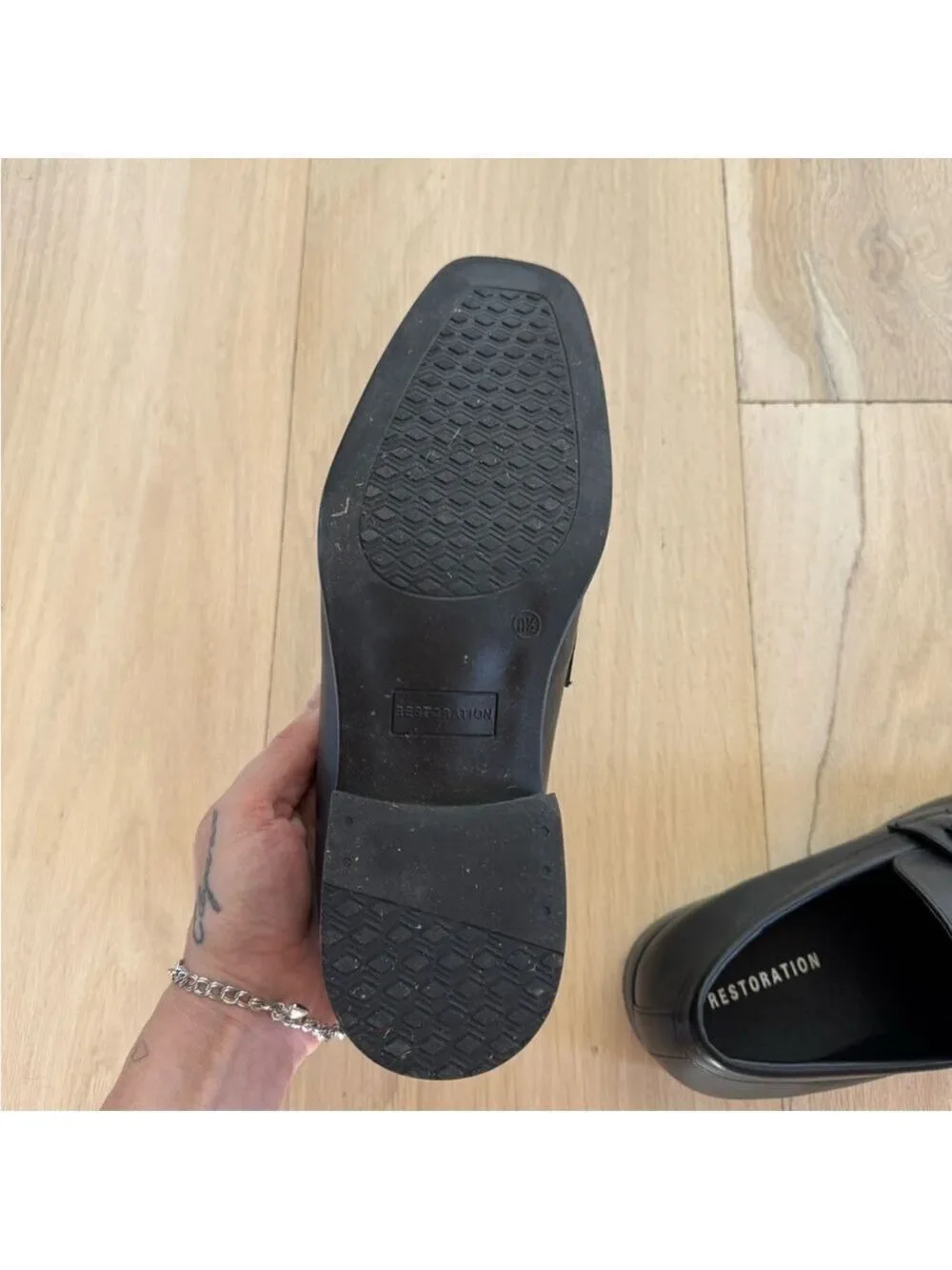 Restoration Black Classh Formal Shoes Size 11.5